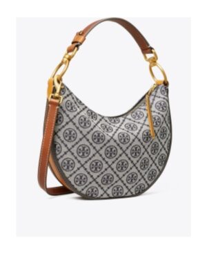 迷你提花新月包