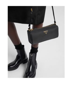 Re-Nylon拉鍊單肩包