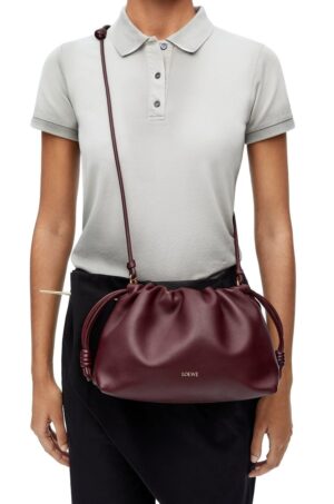 flamenco褶皺單肩包