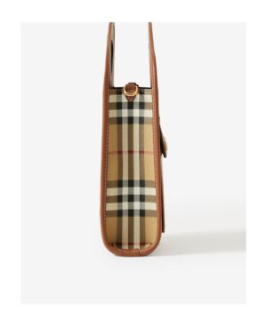 格紋迷你手提包