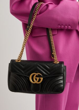 GG Marmont女士小號肩背包