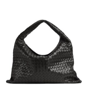 大號 Intrecciato 編織單肩包