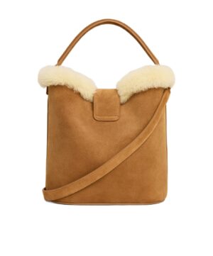 中號徽標單肩包