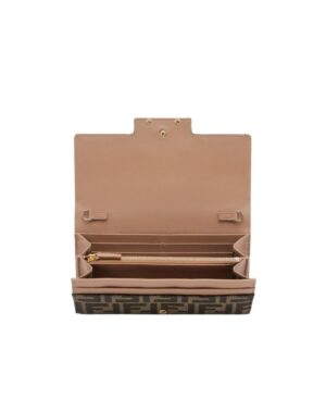 Baguette徽標鏈條錢包