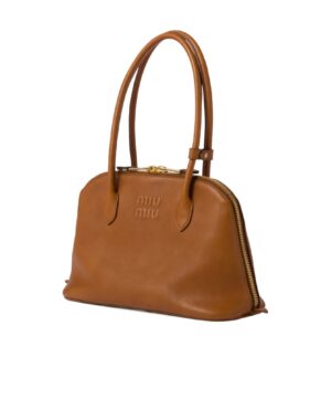 徽標圖案單肩包