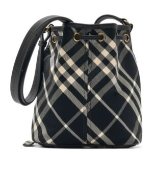 迷你格紋單肩包