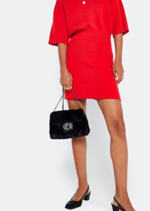 Bouquet 徽標手拿包