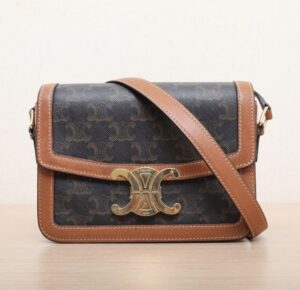 TEEN TRIOMPHE標誌印花單肩包