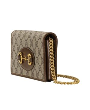 Horsebit 1955系列鏈帶錢包