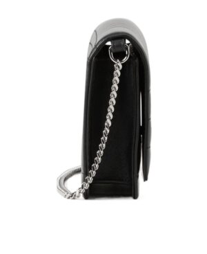 徽標絎縫單肩包