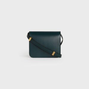 CLASSIC TEEN牛皮革拋光手袋