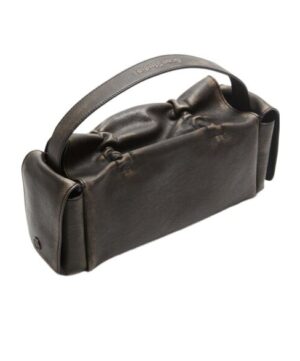 多口袋徽標手提包