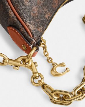 MIRA 馬車印花單肩包