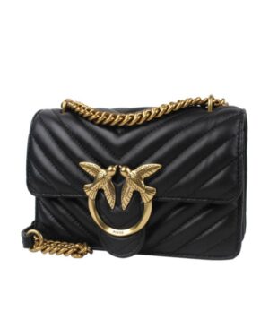 迷你V形絎縫單肩包