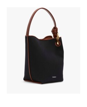 鏈環徽標手提包