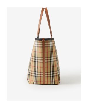 London - 格紋大號手提包