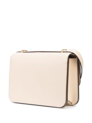 徽標圖案單肩包