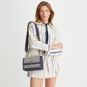 T MONOGRAM 小號提花單肩包