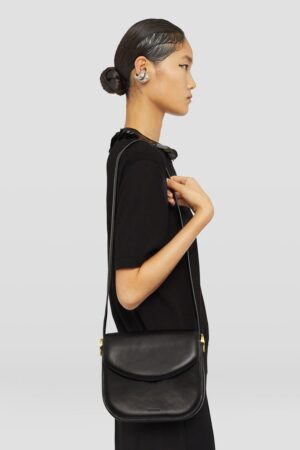 中號徽標單肩包