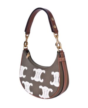 AVA TRIOMPHE刺繡單肩包