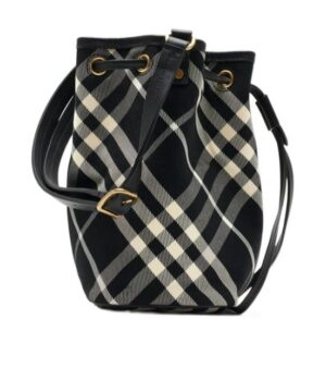 迷你格紋單肩包