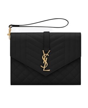 ENVELOPE MIX MATELASSÉ粒面壓印手拿包