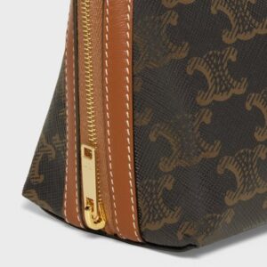 TRIOMPHE CANVAS標誌印花鏈條單肩包