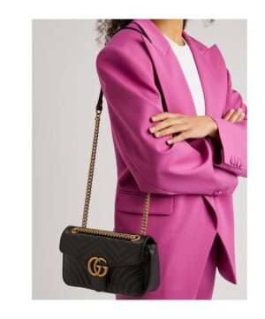 GG Marmont女士小號肩背包