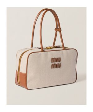 徽標圖案手提包