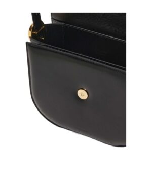 中號徽標單肩包