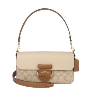 Morgan拼接單肩包