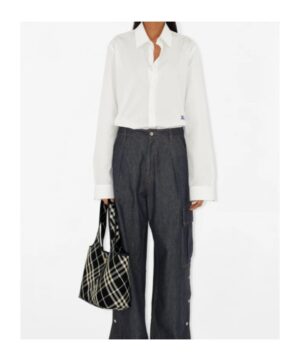 小號格紋托特包