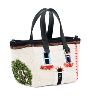 迷你雙手柄手提包