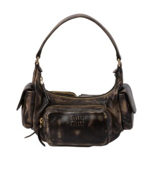 Pocket 徽標單肩包