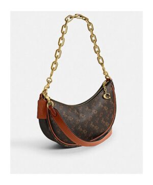 MIRA 馬車印花單肩包