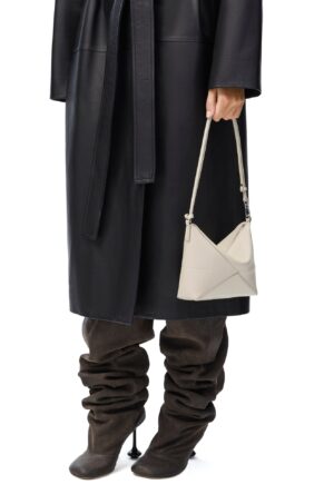 Puzzle Fold拼接設計單肩包