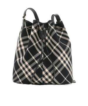 格紋中號單肩包