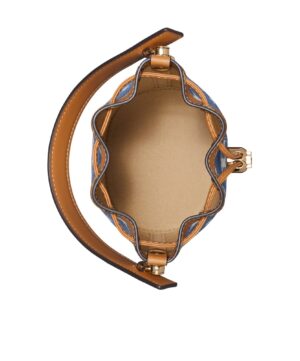 T MONOGRAM 牛仔迷你水桶包