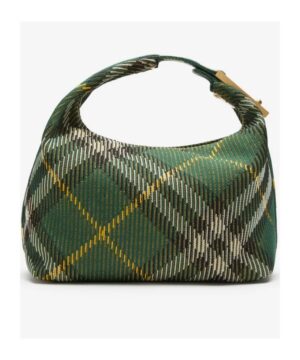 中號格紋旅行袋