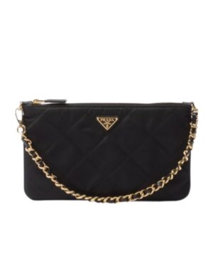 拉鍊徽標手拿包