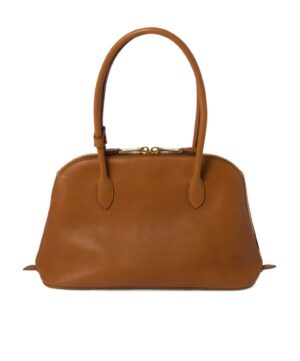 徽標圖案單肩包