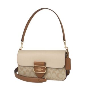 Morgan拼接單肩包