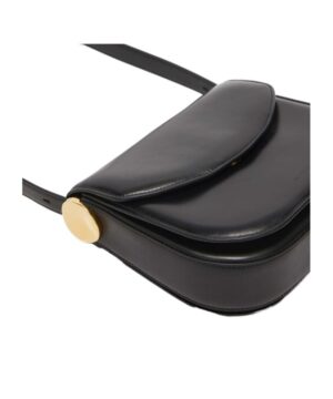 中號徽標單肩包