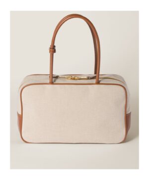 徽標圖案手提包