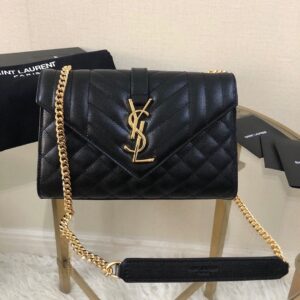 ENVELOPE 絎縫紋理真皮包