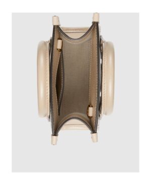 徽標圖案印花手提包