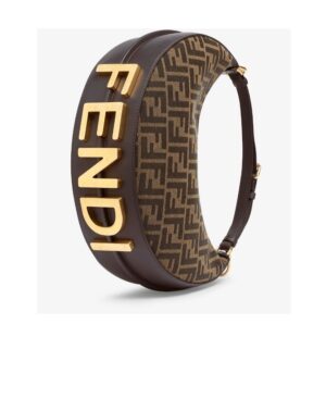 Fendigraphy小號FF圖案手提包