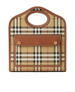 格紋迷你手提包