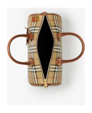 格紋中號手提包