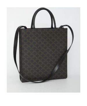 CABAS中號標誌印花單肩包